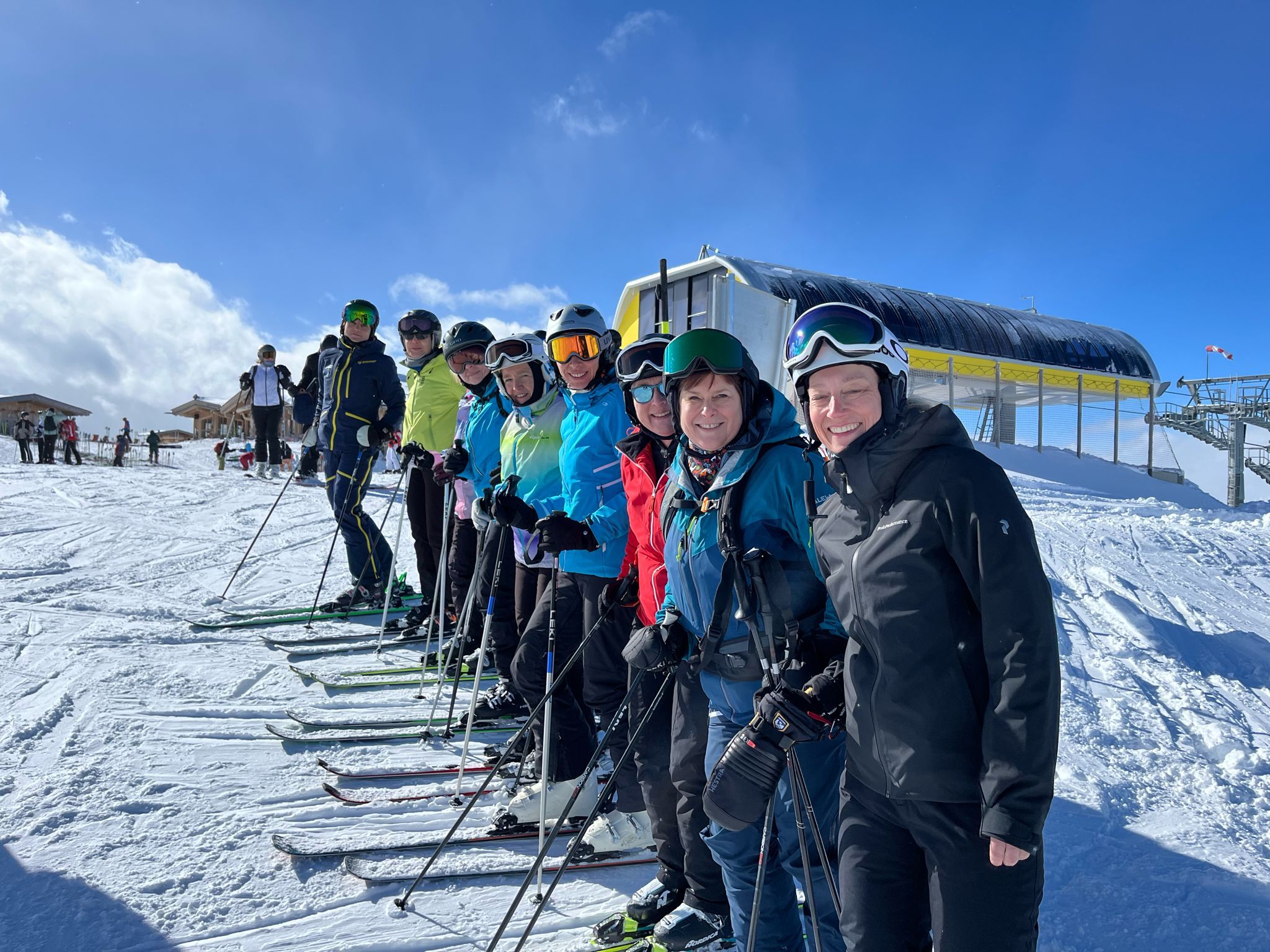 Schneereiches und erflogreiches Ladies only Skiwochenende