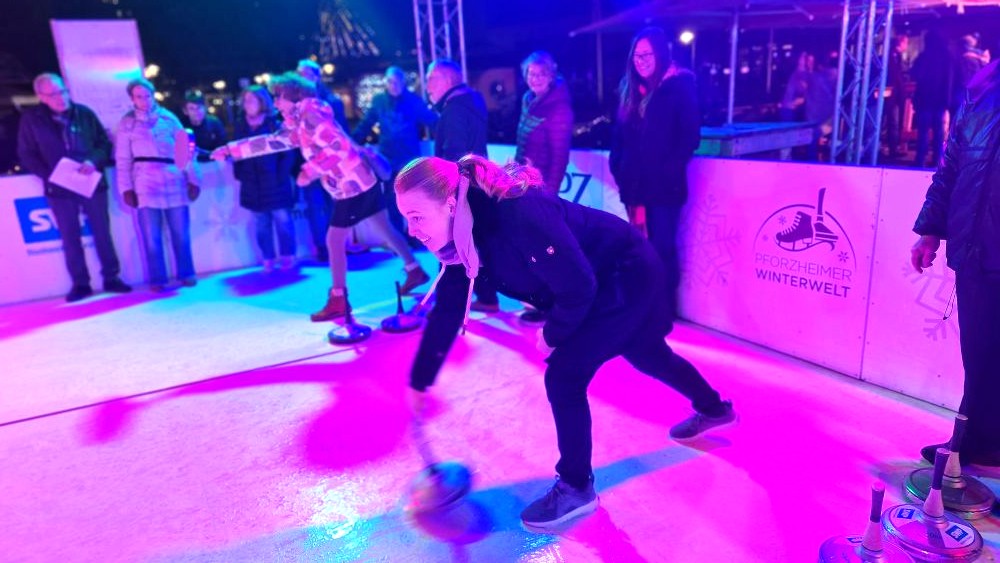 Traditionelles Stockschießen zum Jahresende