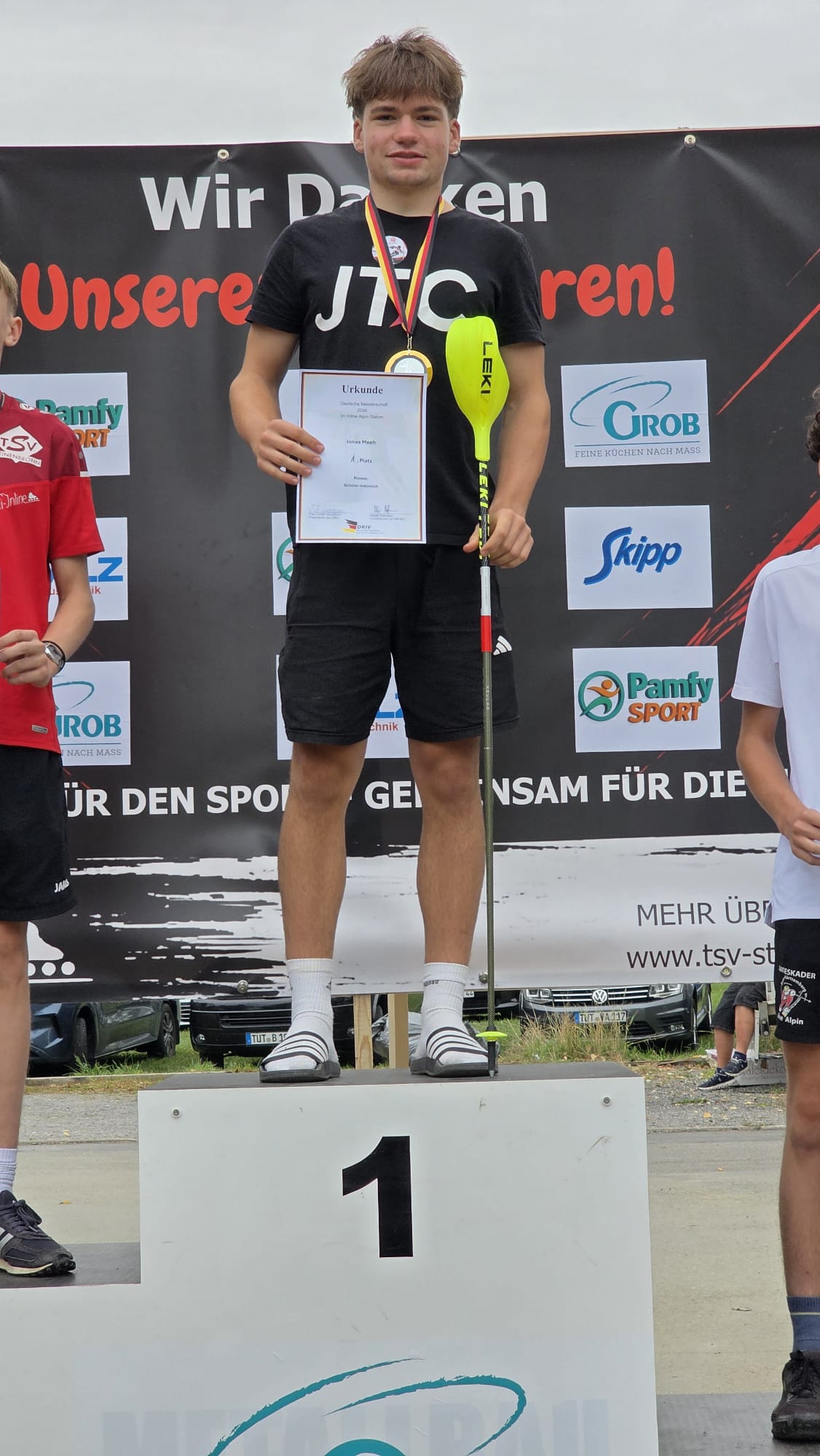 Jonas Meeh holt deutschen Schülermeistertitel 