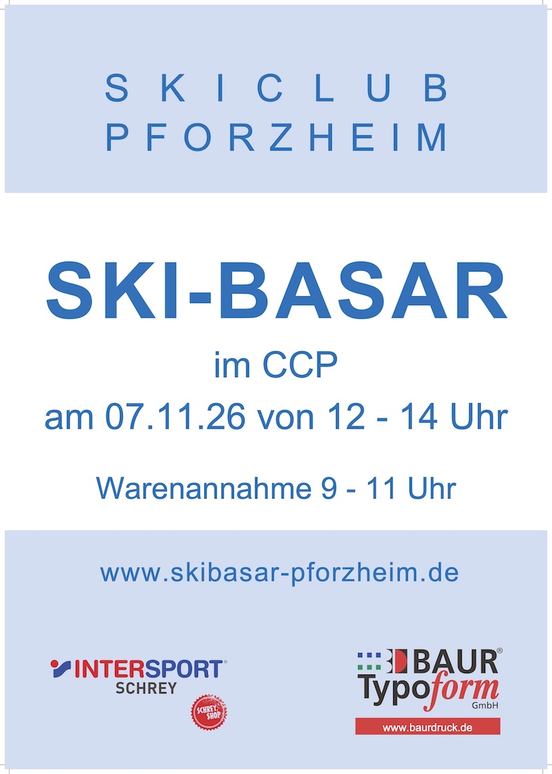 Der Skibasar 2026 findet am 07. November statt